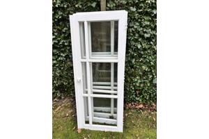 8 kast deurtjes met glas erin