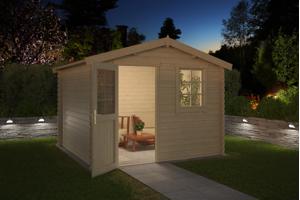 Blokhut Nina 275x275 Onbehandeld vuren