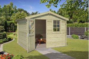 Blokhut Nina 275x275 Onbehandeld vuren