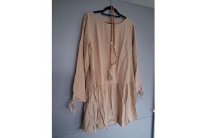 Beige jurk maat L - Zo goed als nieuw!