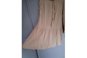 Beige jurk maat L - Zo goed als nieuw!