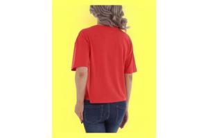 Glo-Story t-shirt Shine all day rood goud L/40