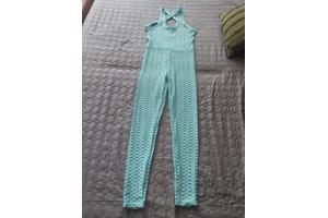 Holala sport jumpsuit mintgroen S/M 36/38