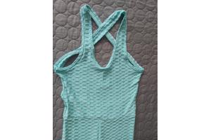 Holala sport jumpsuit mintgroen S/M 36/38