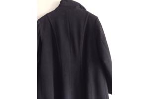 Zwarte manteljas van Gerry Weber mt 42
