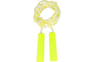Fun toys springtouw geel lengte 2.20M