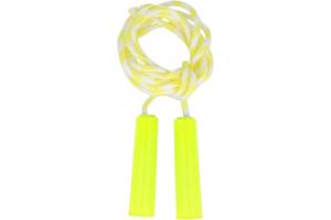 Fun toys springtouw geel lengte 2.20M