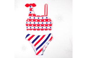 Meisjes bikini amerika 110/116 - 5/6 jaar