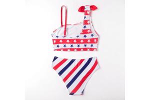 Meisjes bikini amerika 110/116 - 5/6 jaar