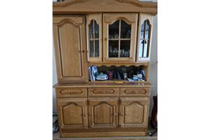 Blank eiken buffetkast