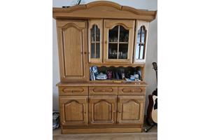 Blank eiken buffetkast