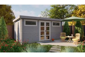 Blokhut - Tuinhuis Zerja | 28 mm | onbehandeld