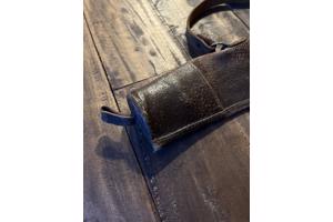 Foudraal leer bruin vintage