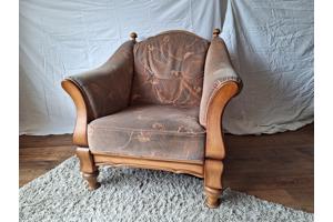 bank en stoel overcompleet i.v.m aanschaf andere meubels