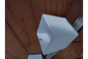 Designlamp met 6 matglazen kapjes