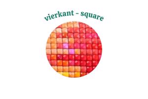 nr 52 Diamond Painting paleis rozen 50x40cm (vierkant)