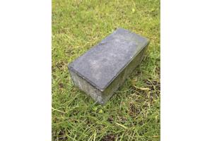 Blauwe terras/oprit klinkers, ruim 5 m2