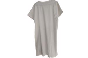 Shirt jurk Tropical fruit wit M met een vlekje