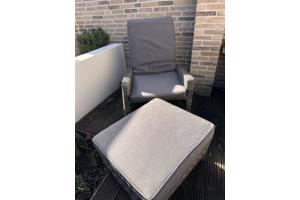 3 Zitsbank en Ligstoel