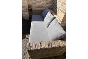 3 Zitsbank en Ligstoel