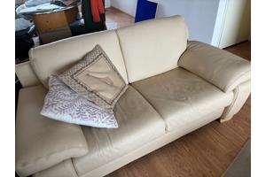 Bankstel & relax fauteuil met hocker