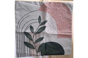 Set van 4 kussenhoezen bohemian groen roze 45x45cm