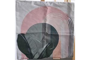 Set van 4 kussenhoezen bohemian groen roze 45x45cm