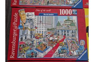 Legpuzzels 1000 stukjes Ravensburger en De Puzzelman