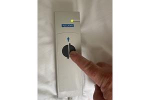 Pullman Elektrisch 1 persoons Bed Hoofeind incl Auping Matras.