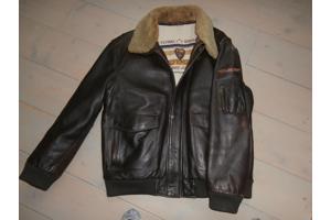 Te koop  Arma leder  vliegeniers  jack