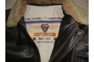 Te koop  Arma leder  vliegeniers  jack