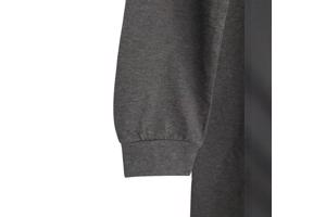 Sweat jurk strass steentjes grijs L/XL