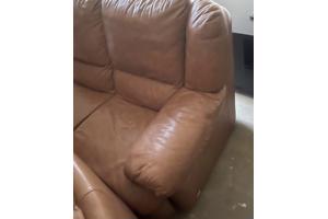 leren hoekbank tekoop