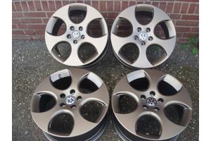 18 Originele VW Golf GTI Detroit Edition Gold Vw Golf6 7 Cad