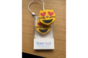 Powerbank 3600 mAh - Verliefde Kat Emoji