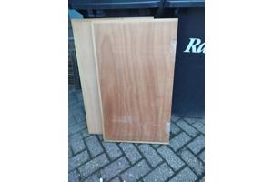 Werkblad met formica toplaag (2 stuks)