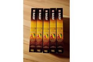 6 Basf / Emtec PHG 240 videocassette + 1 PHG 180 VHS