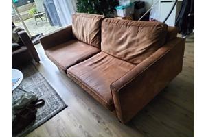 Stoere bruine industriële bank