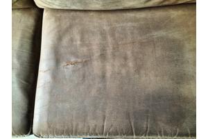 Stoere bruine industriële bank