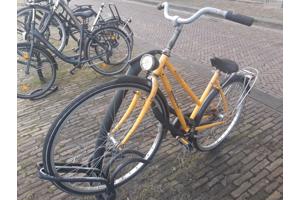 Kinderfiets, eenvoudig maar goed.
