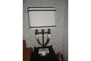 2 prachtige  schemerlampen