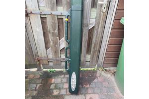 Reiskoffer voor vishengels