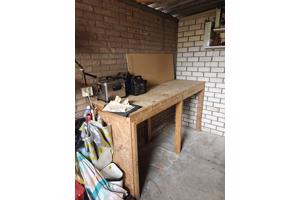 Tafel uit schuur /hout