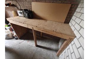 Tafel uit schuur /hout