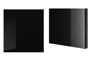 Ikea Besta SELSVIKEN Deur/ladefront zwart hoogglans GLASSVIK
