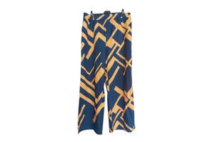 2 delige zomer set blauw oranje XXL