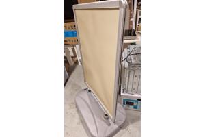 Stoepbord groot (2-zijdig) met vaste bak