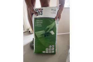 Mortel voor vloer egalisatie. Akkit 203, 6 zakken van 25kg