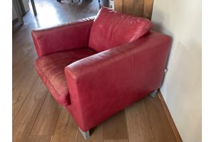2 rode Montel fauteuils