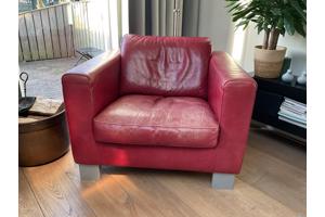 2 rode Montel fauteuils